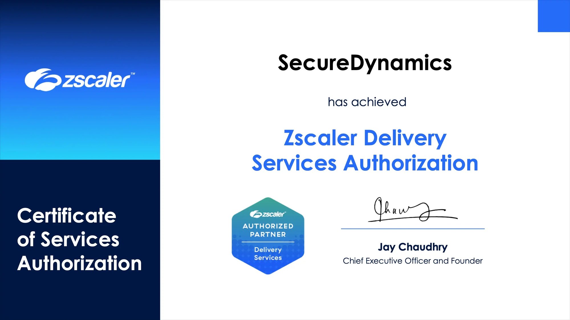 Delivery Services Authorization Delivery Services Authorization