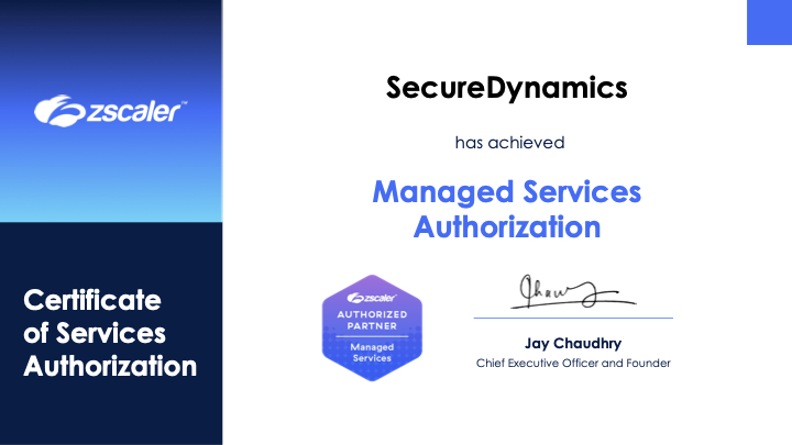 Secure Dynamics MSSP Secure Dynamics MSSP